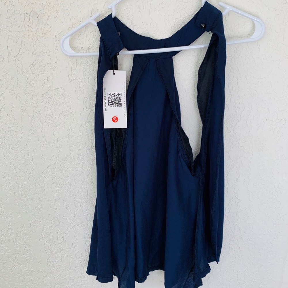 Satin Open Back Top - image 3